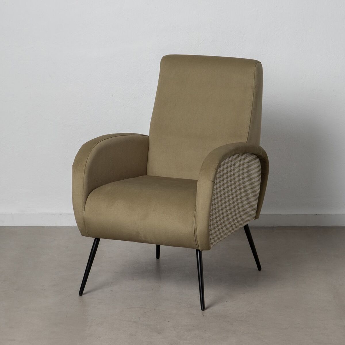 Fåtölj Svart Grön 68 x 97 x 86 cm - 2