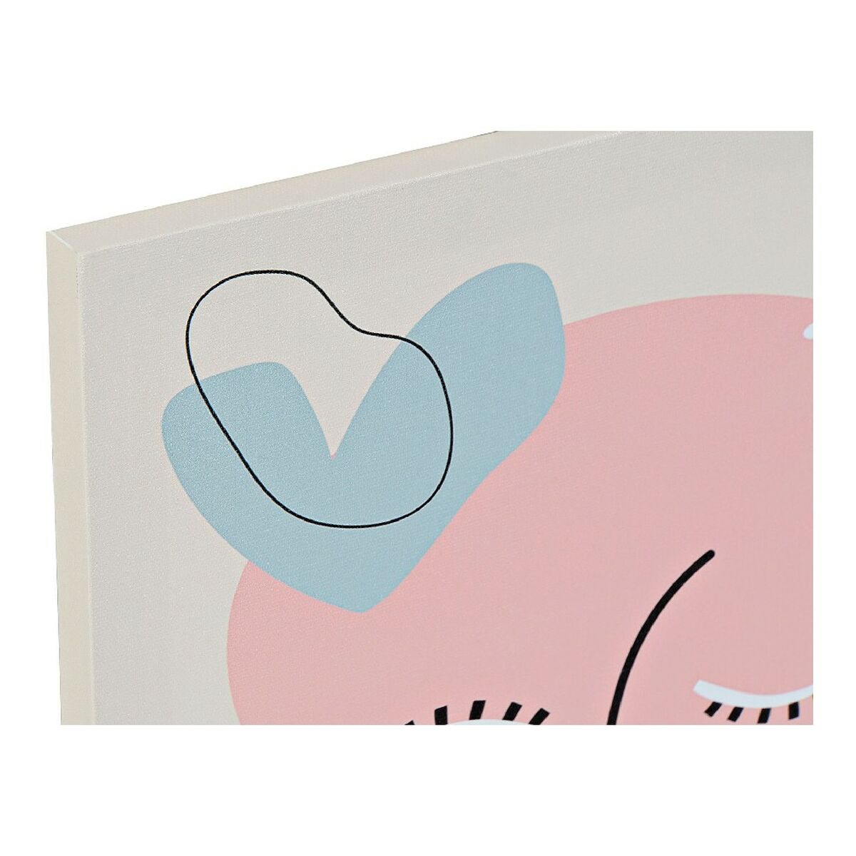 Tavla DKD Home Decor Face Kanvas Abstrakt (30 x 1,8 x 40 cm) - 2