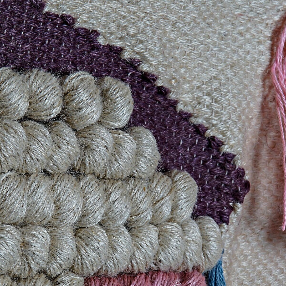 Hängdekoration DKD Home Decor Jute Bomull (45 x 2 x 115 cm) - 7