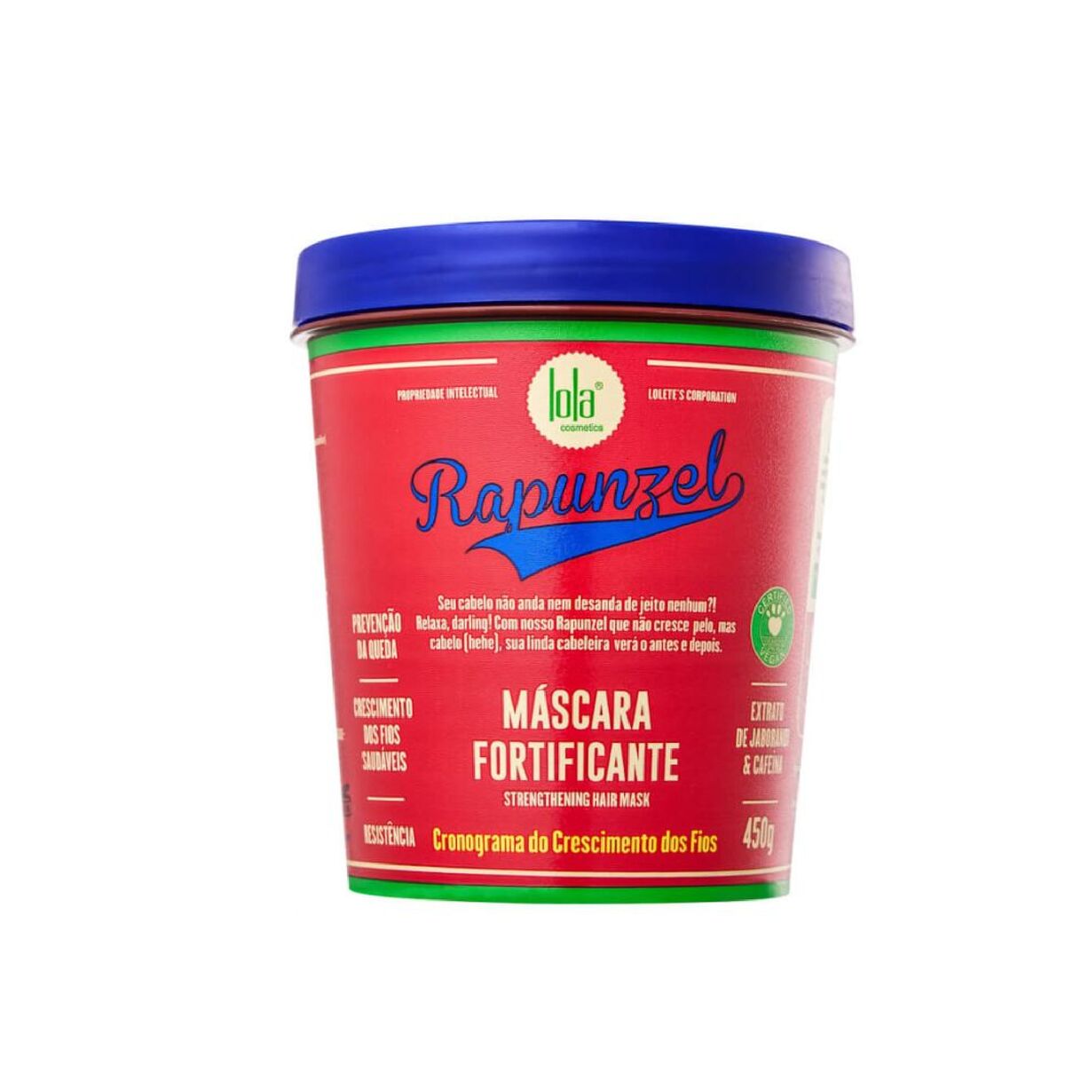 Hårinpackning Lola Cosmetics Rapunzel 450 g