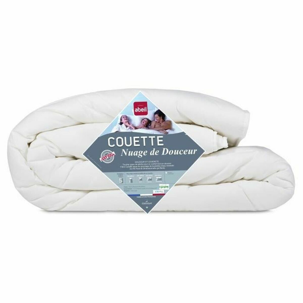 Täcke Abeil Cloud Vit 200 g/m² 200 x 200 cm - 4