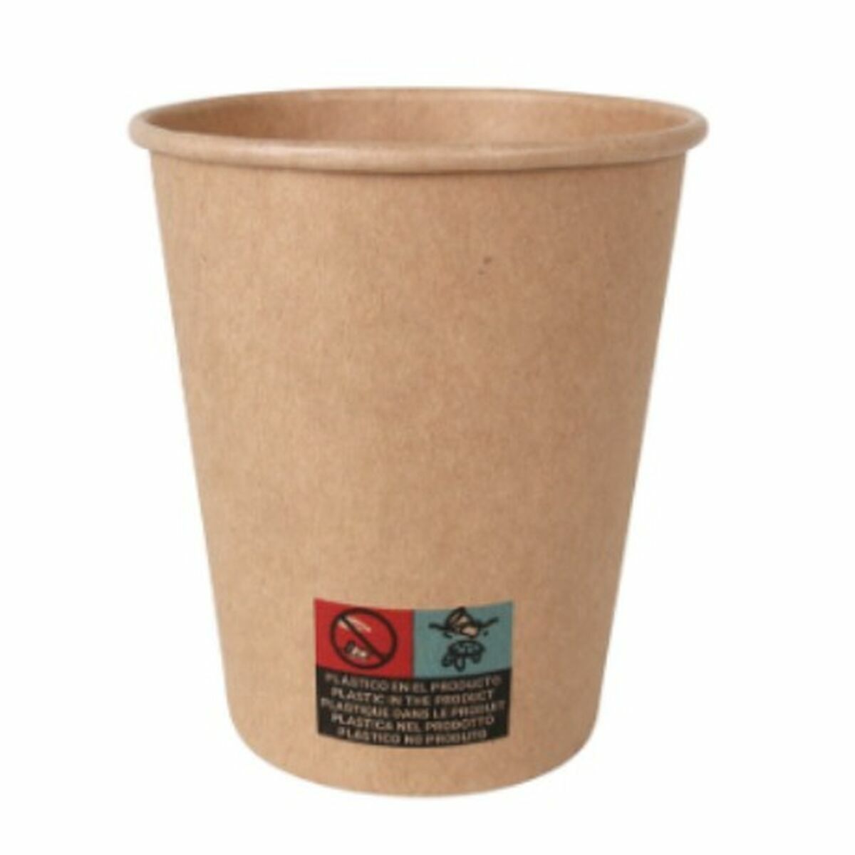 Glasset Algon Papp Engångsanvändning 36 antal 250 ml (15 Delar) - 4