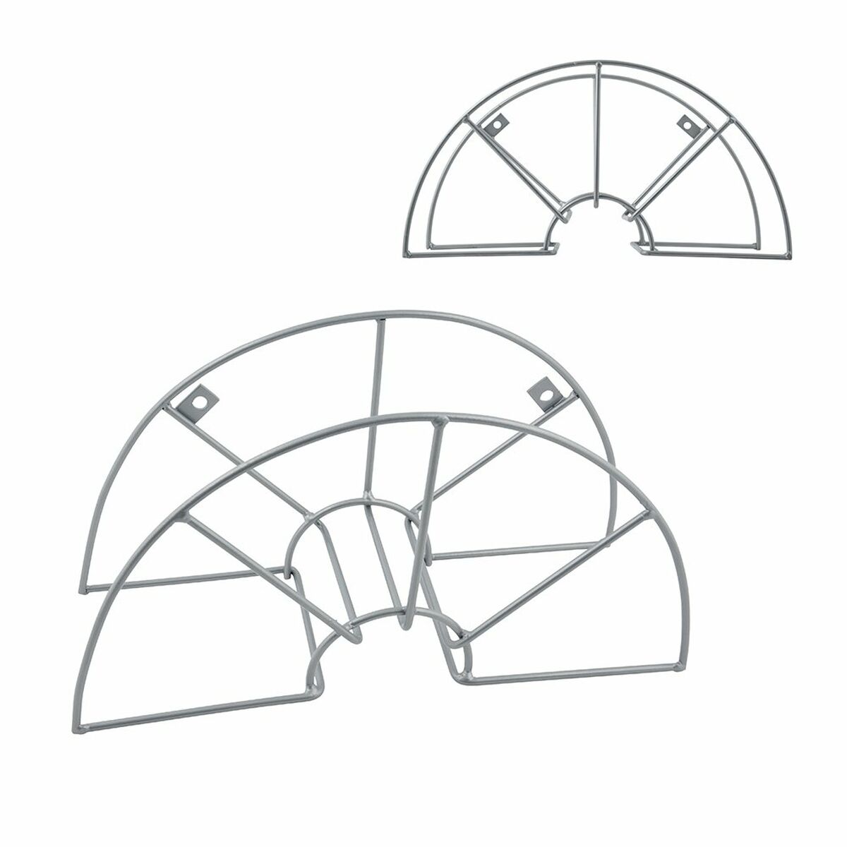 Slangvinda Grouw Metall 43 x 15 x 23 cm - 2