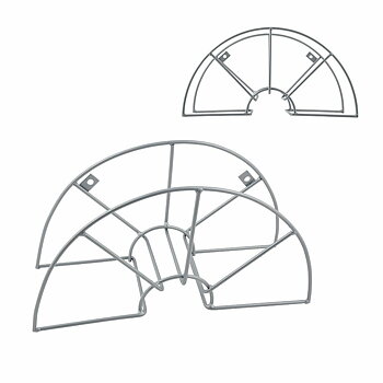 Slangvinda Grouw Metall 43 x 15 x 23 cm