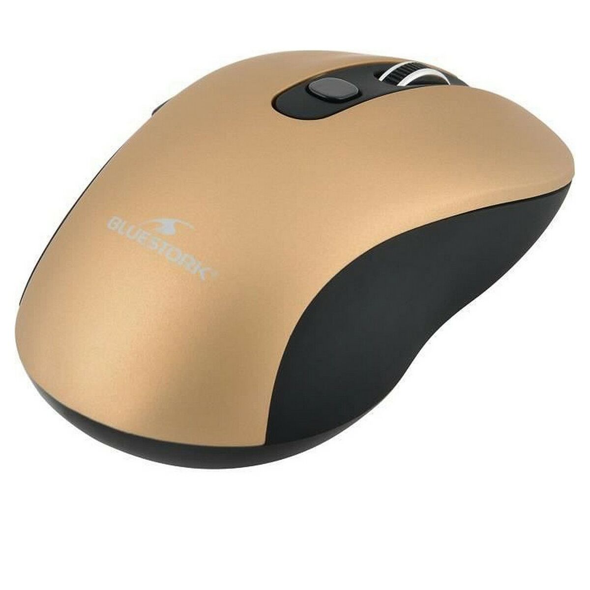 Trådlös Mus Bluestork Office 60 WL Gyllene 1000-1600 dpi - 2