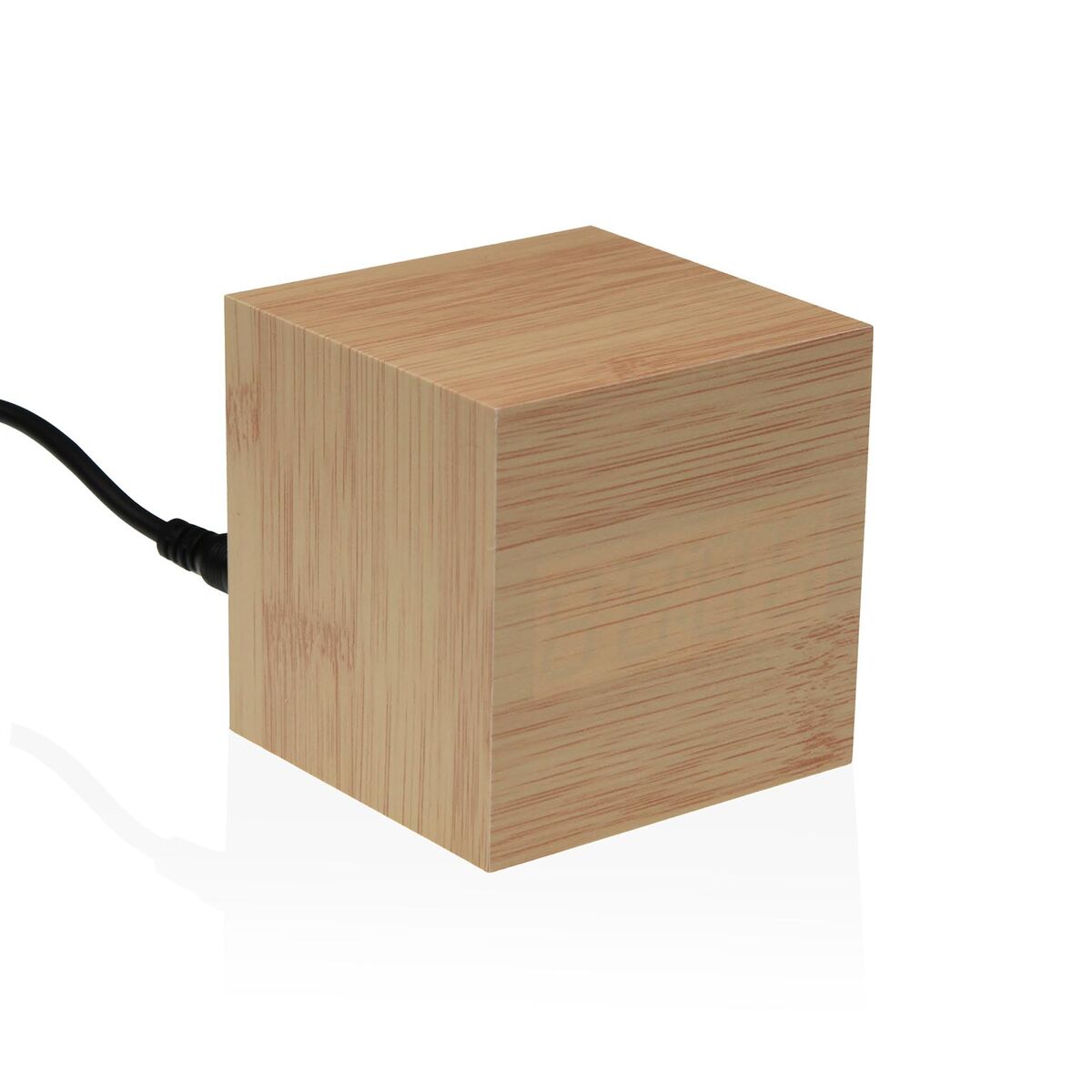 Väckarklocka Versa Trä MDF Minimalistisk 6,4 x 6,3 x 6,4 cm - 2