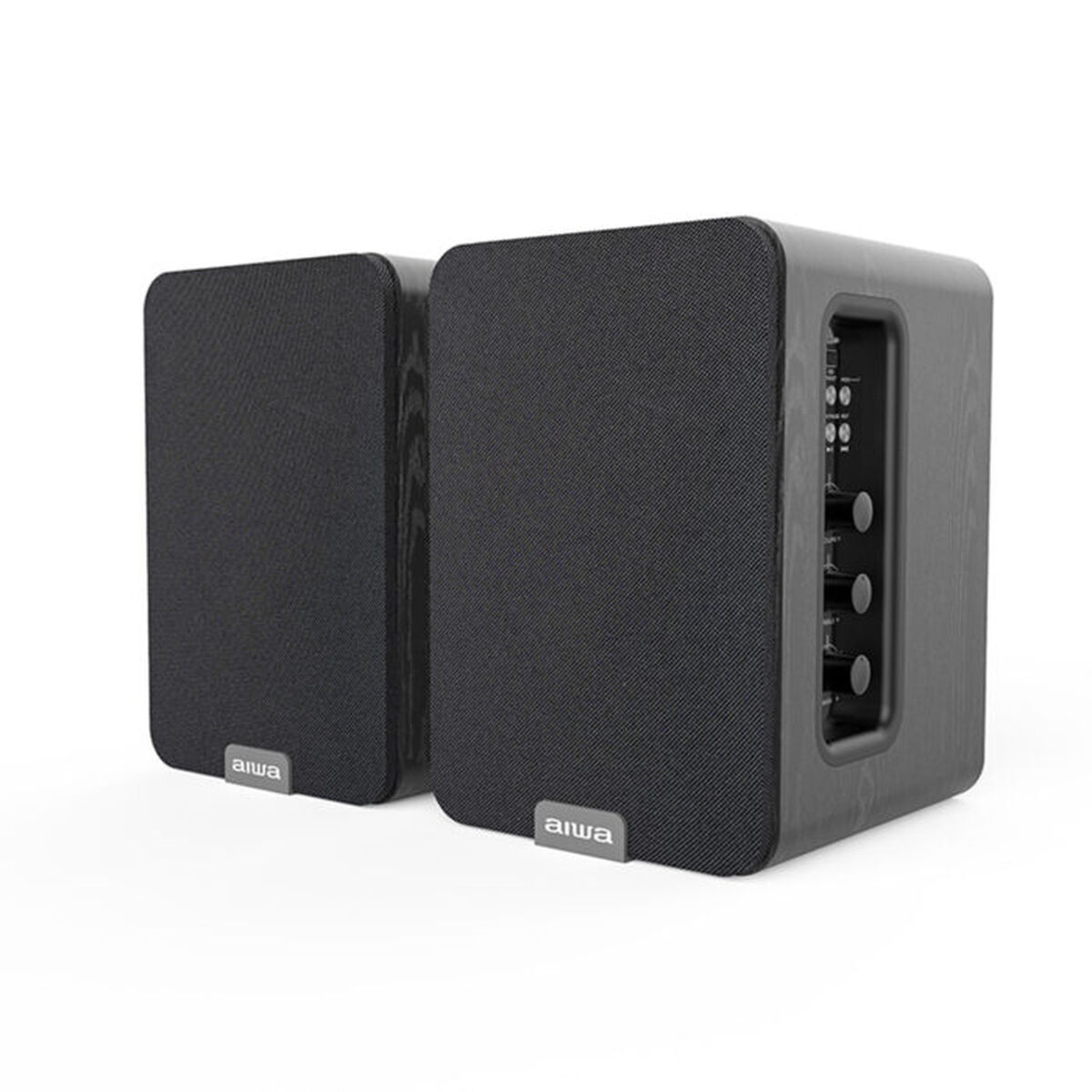 Bärbara högtalare Aiwa ASPA200BK  NEGR 2 x 25 W Svart