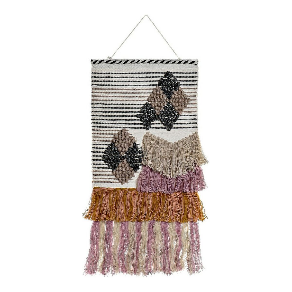 Hängdekoration DKD Home Decor Jute Bomull Ylle (46 x 2 x 110 cm) - 5