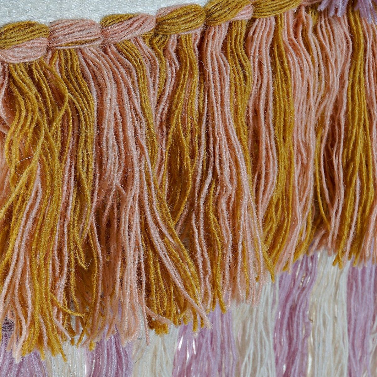 Hängdekoration DKD Home Decor Jute Bomull Ylle (46 x 2 x 110 cm) - 6