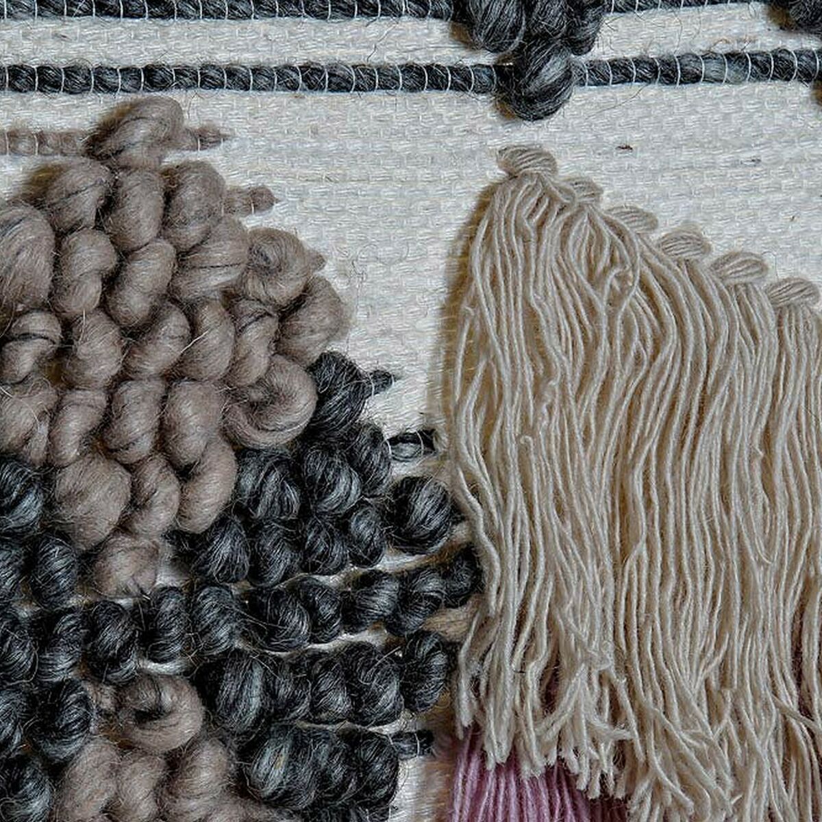 Hängdekoration DKD Home Decor Jute Bomull Ylle (46 x 2 x 110 cm) - 7