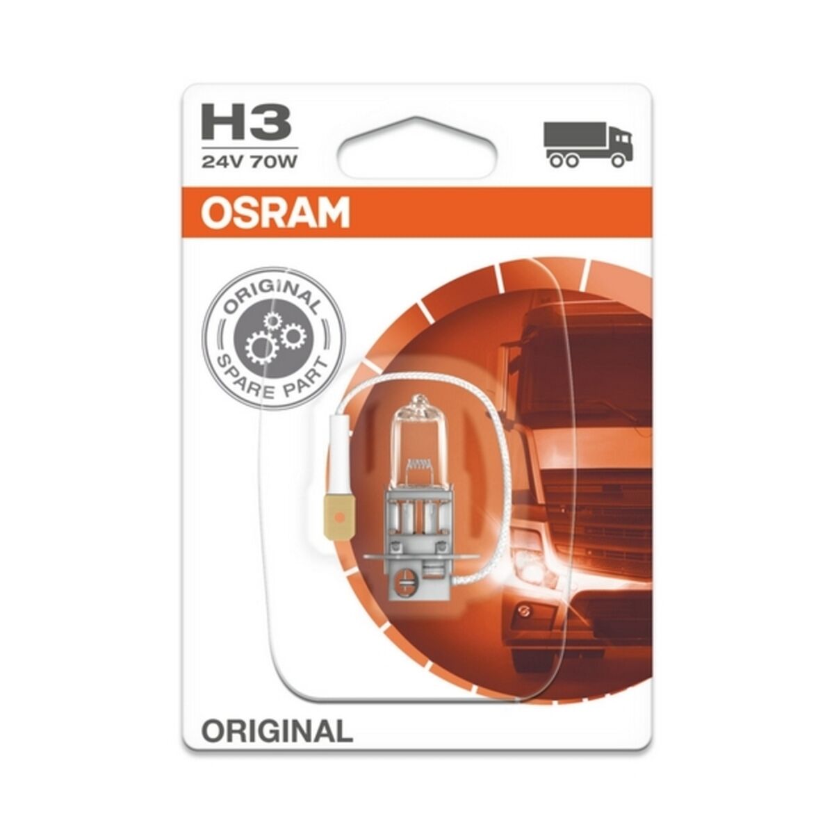 Glödlampa för bil OS64156 Osram OS64156 H3 70W 24v - 8