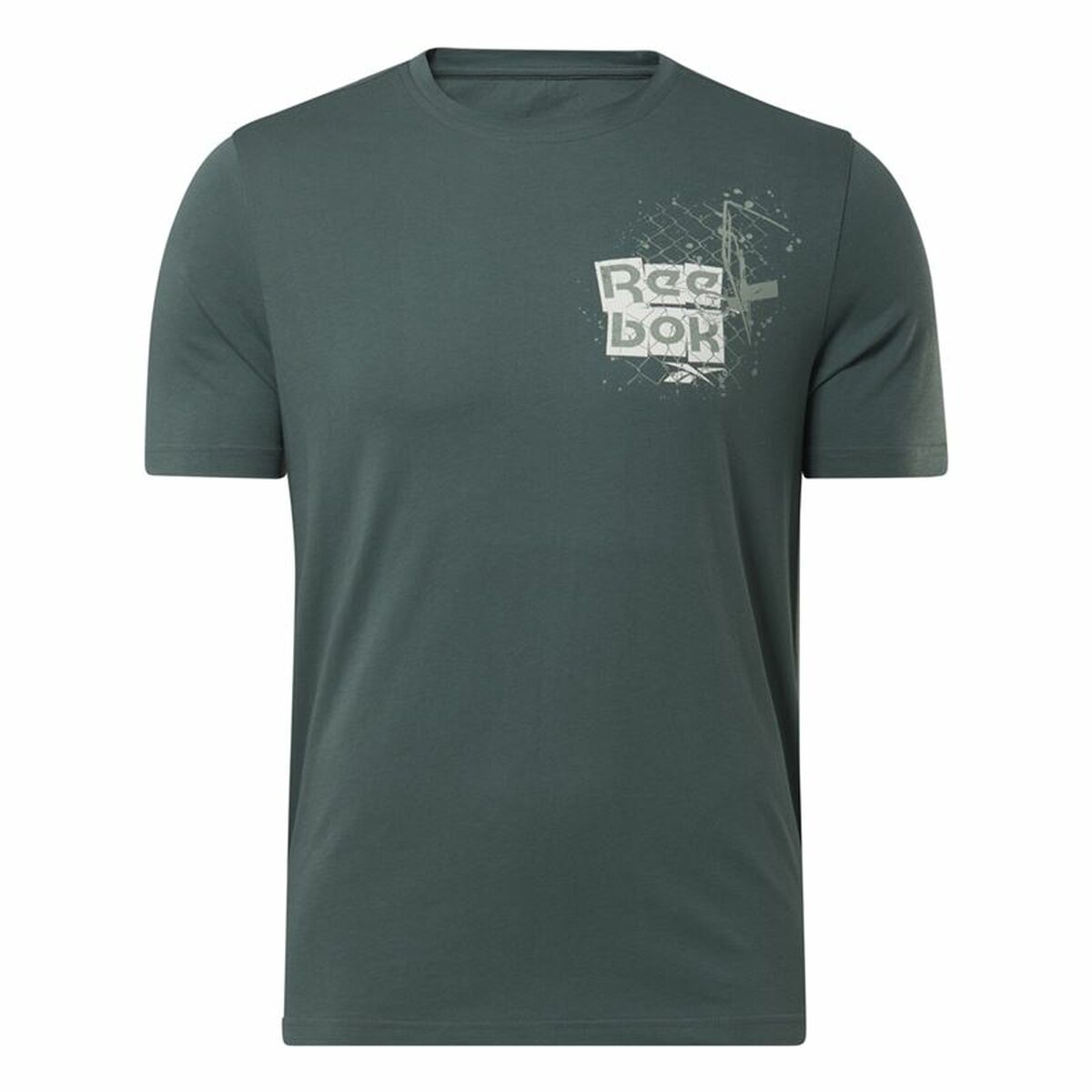 T-shirt med kortärm Herr Reebok Graphic Series Grön