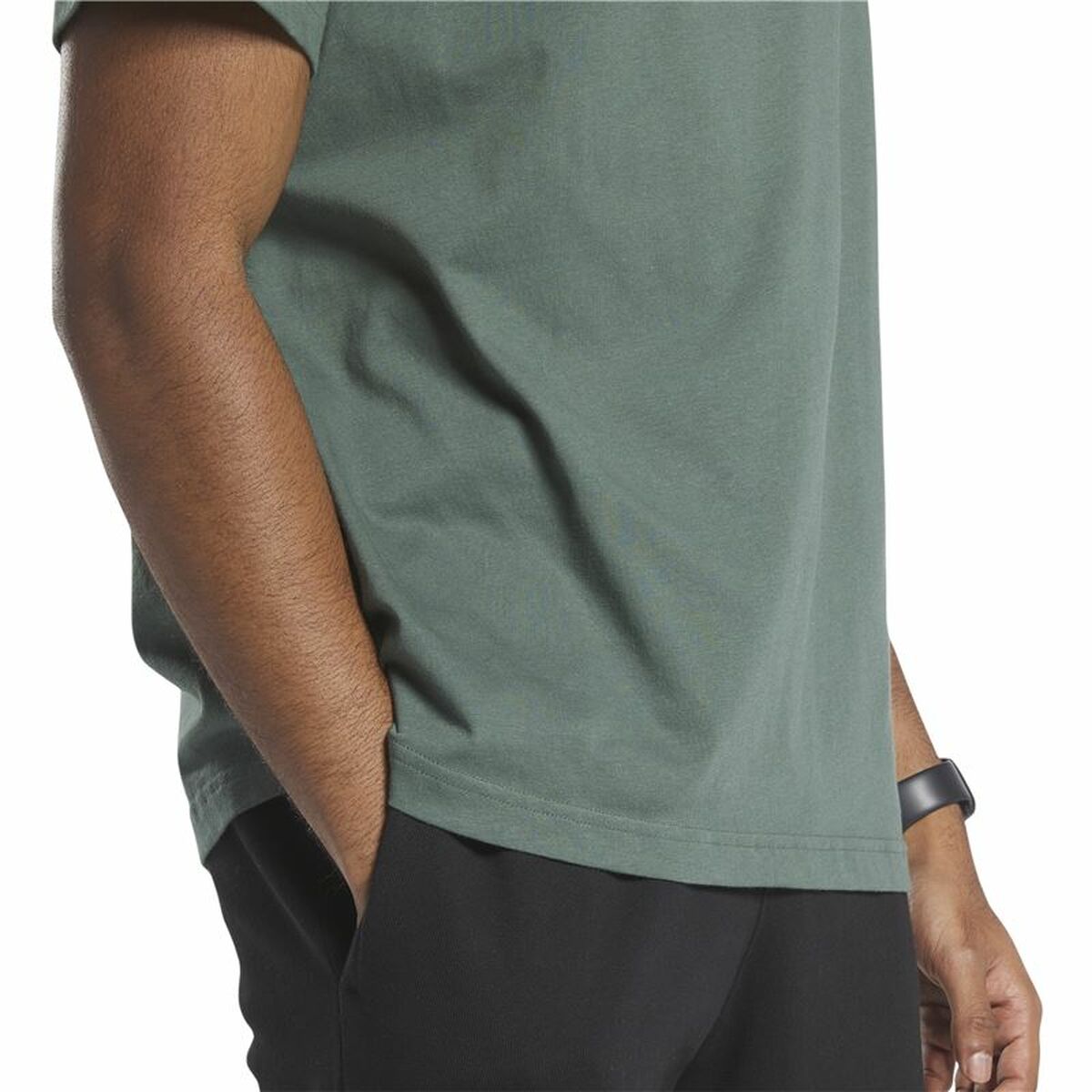 T-shirt med kortärm Herr Reebok Graphic Series Grön - 5