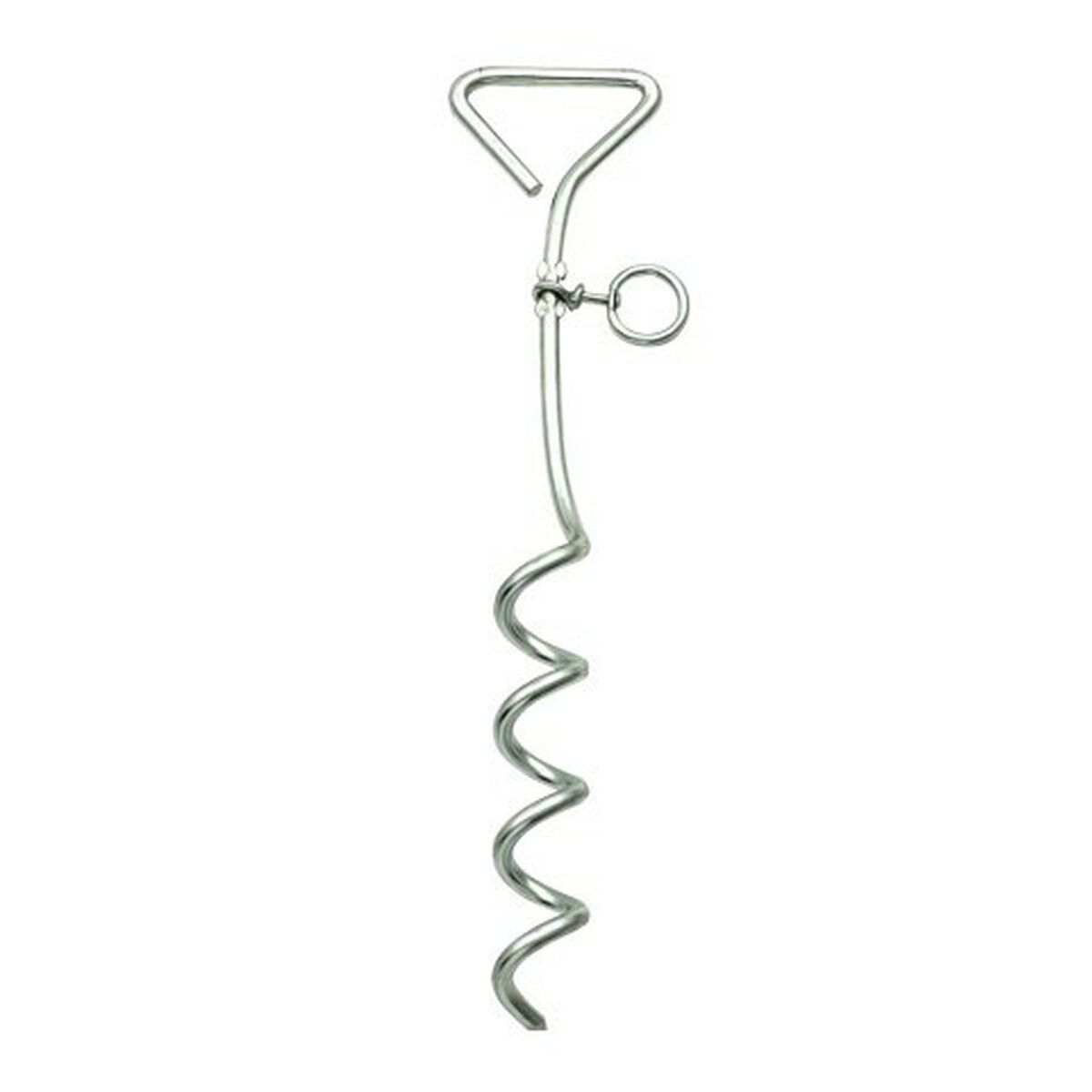 Tillbehör Kerbl Spiral Stake Silver DoHundkoppel
