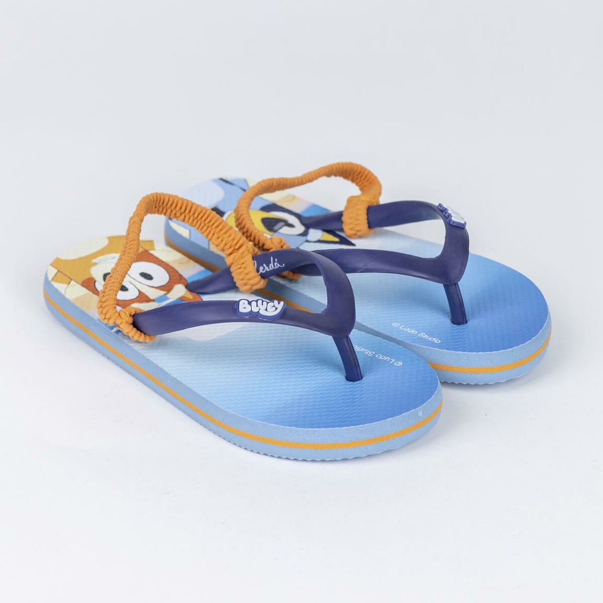 Strandtofflor för barn Bluey Blå - 3