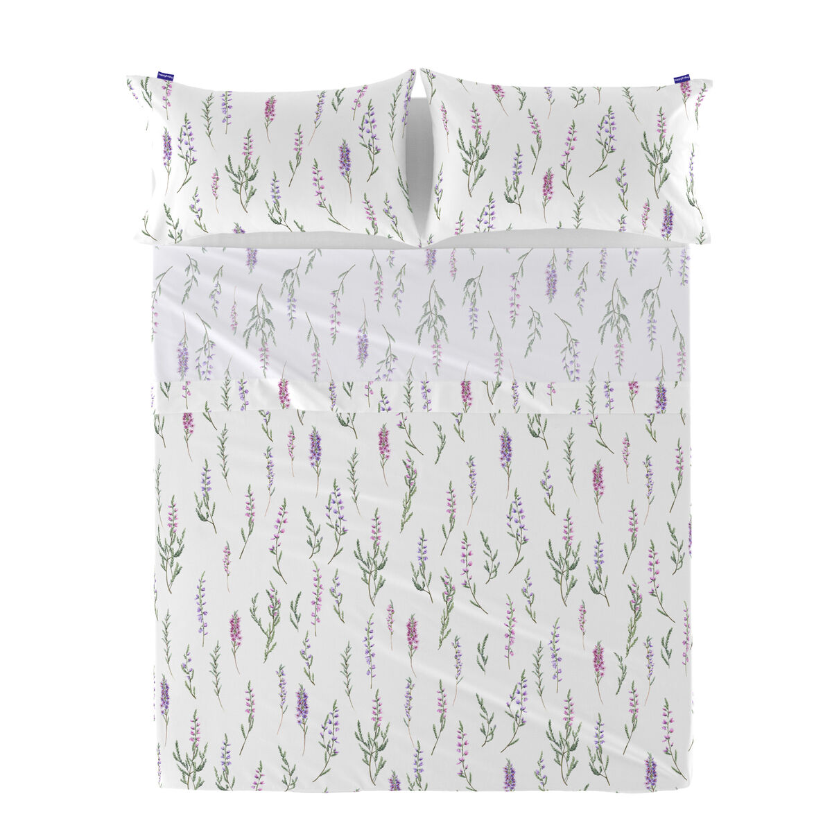 Bäddset HappyFriday Lavender Multicolour Säng 150/160 - 7