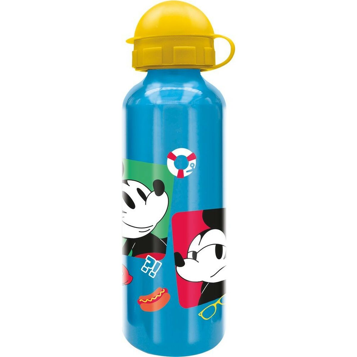 Vattenflaska Mickey Mouse CZ11262 530 ml Multicolour Aluminium