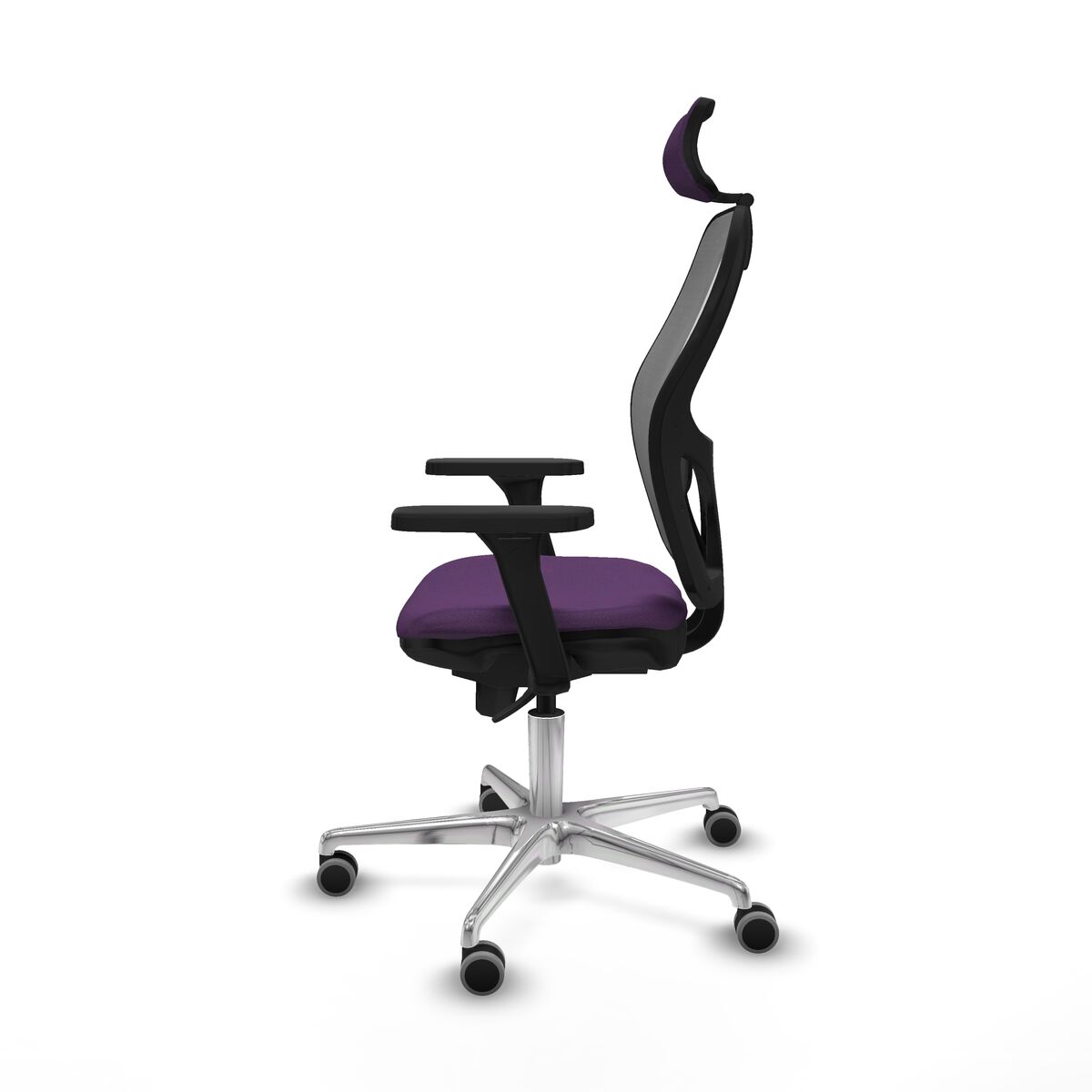 Kontorsstol med nackstöd Piqueras y Crespo 3D086G2 Purpur - 3