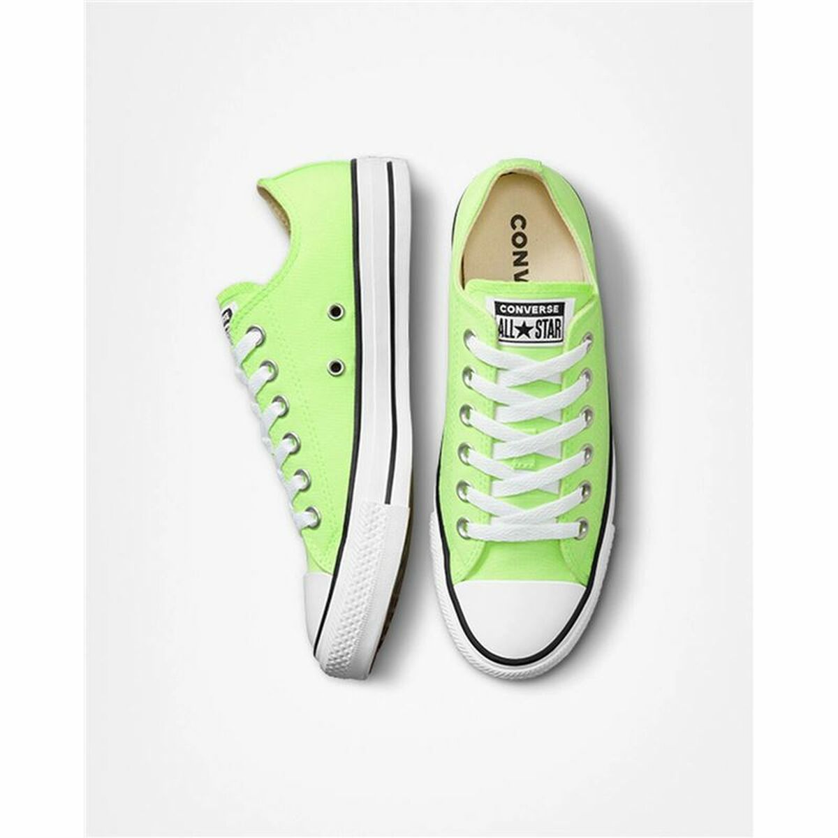 Casual Träningsskor Dam Converse Chuck Taylor All-Star Grön Fluorescerande - 3