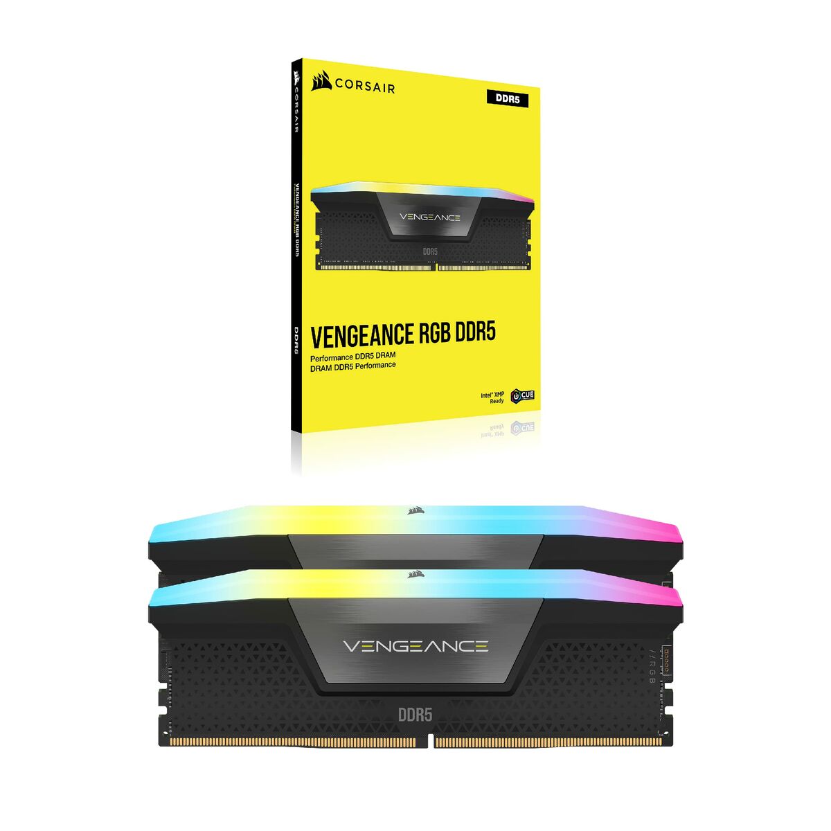 RAM-minne Corsair Vengeance RGB DDR5 64 GB DDR5 SDRAM DDR5 5600 MHz CL40 - 2