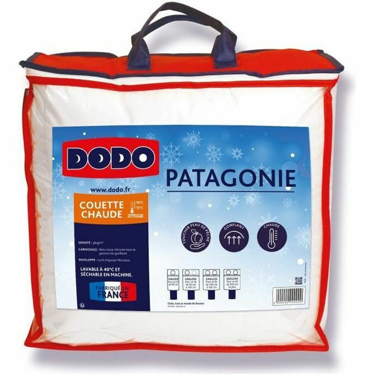 Täcke DODO Patagonia Vit 200 x 200 cm - 3