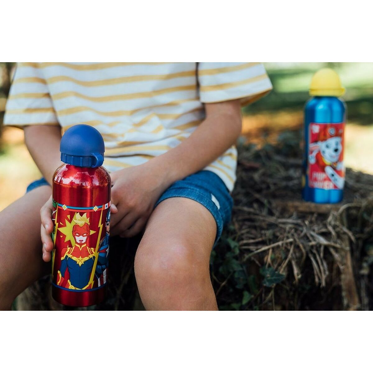 Vattenflaska The Avengers CZ11259 Röd 530 ml Aluminium - 2