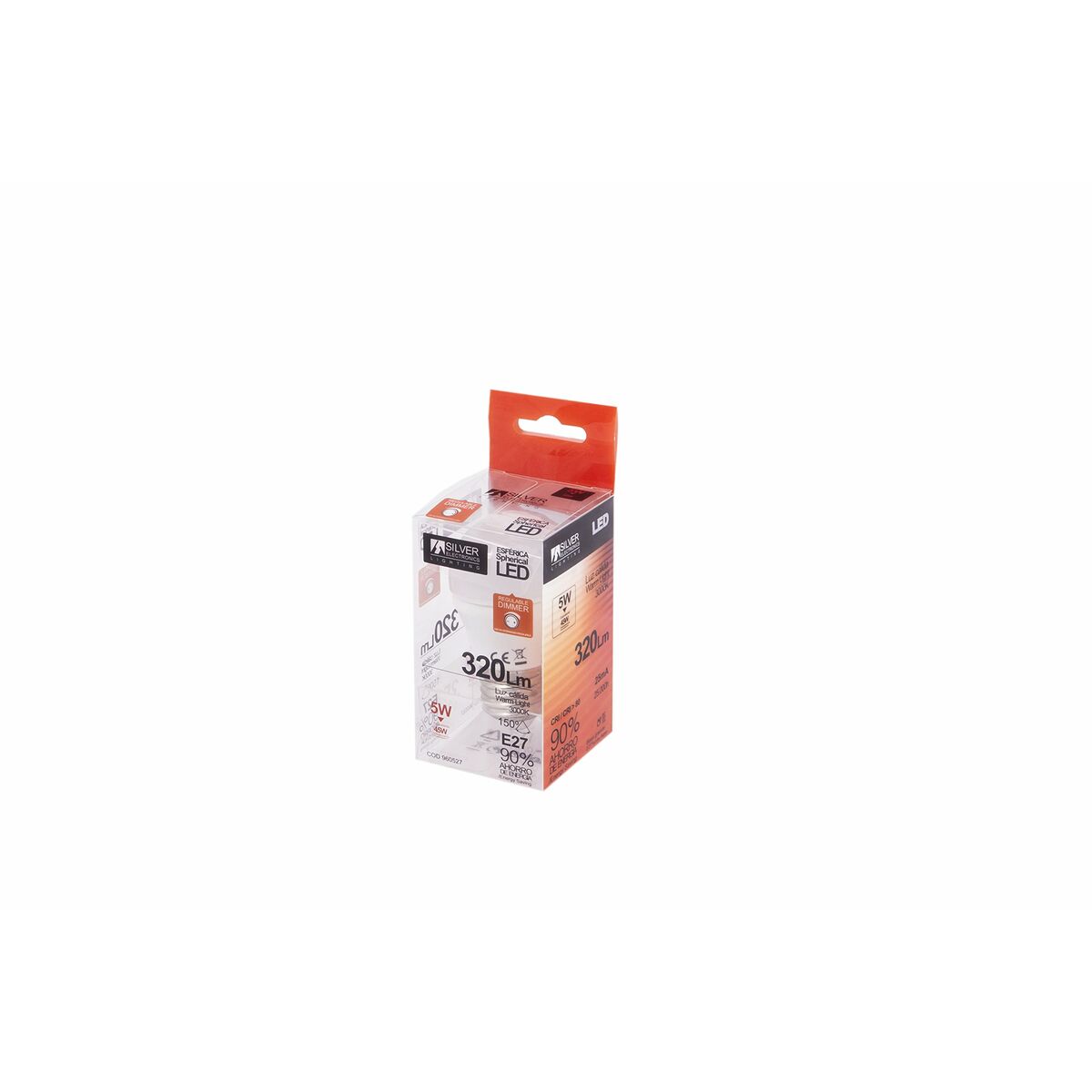 LED-lampa Silver Electronics ESFERICA 960527 E27 5W 3000K - 2