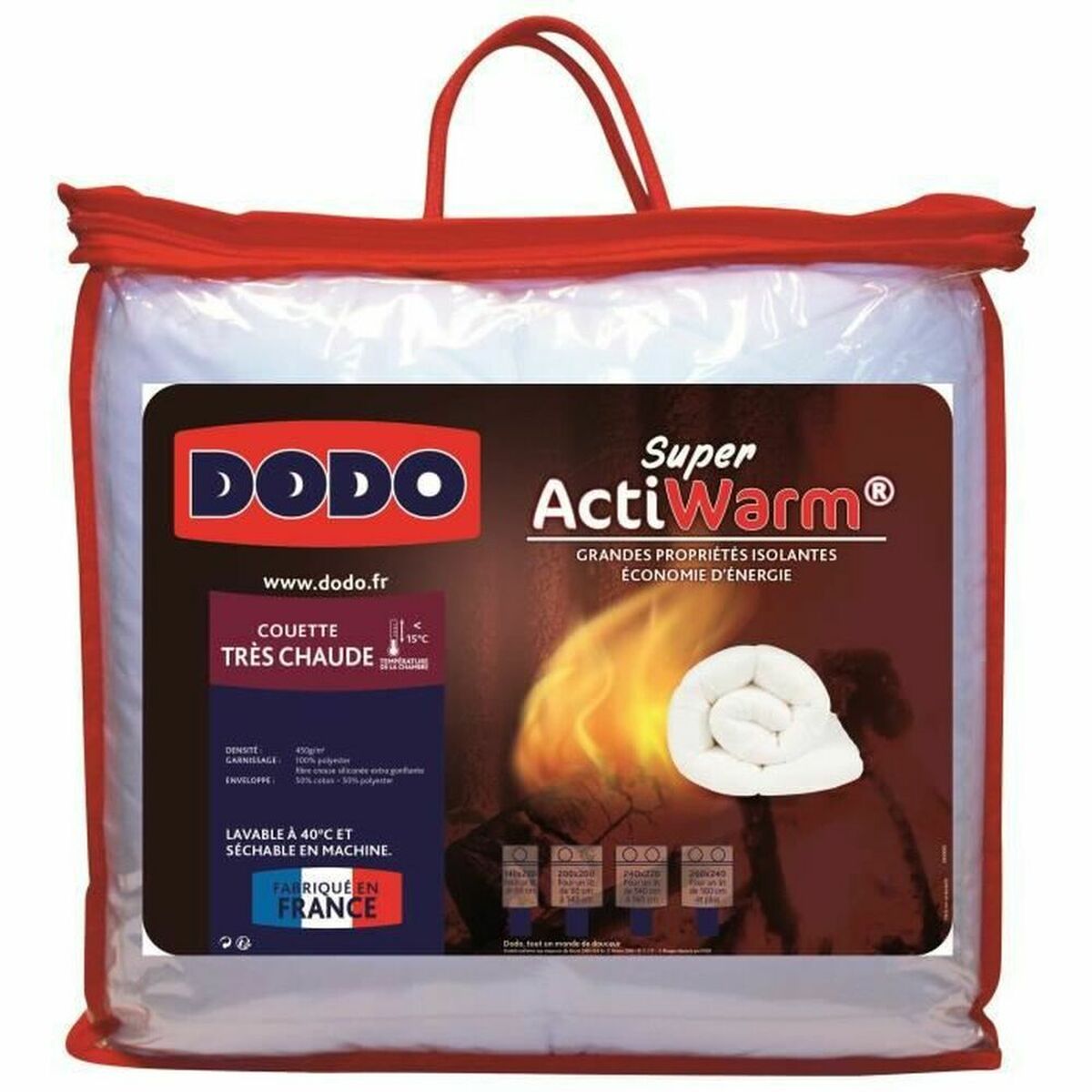 Täcke SUPER ACTIWARM DODO 200 x 200 cm - 3