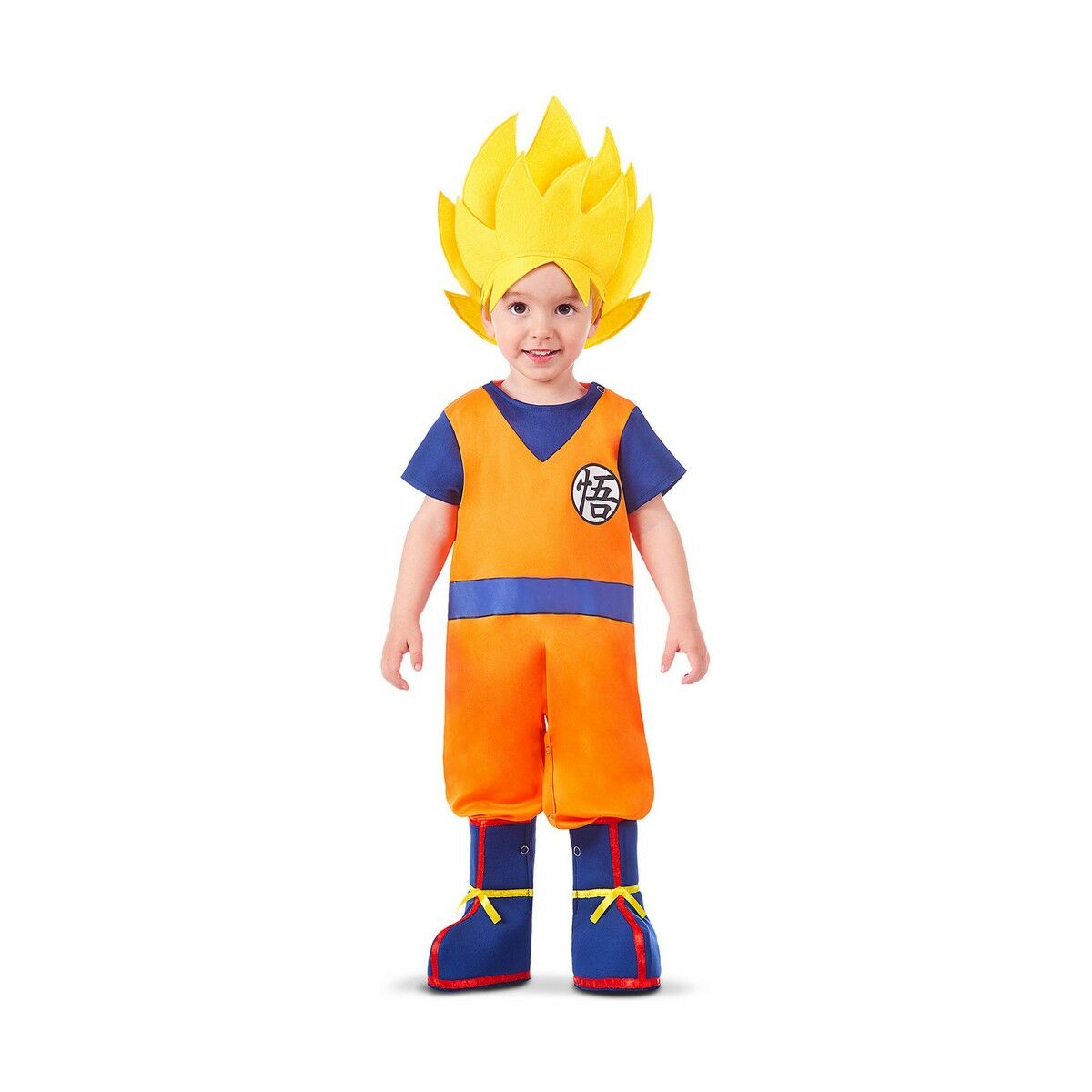 Maskeraddräkt för barn Dragon Ball Z Goku (3 Delar)