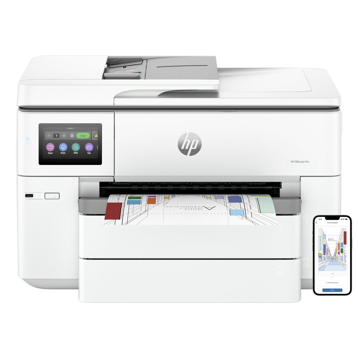 Multifunktionsskrivare HP 537P6B - 6