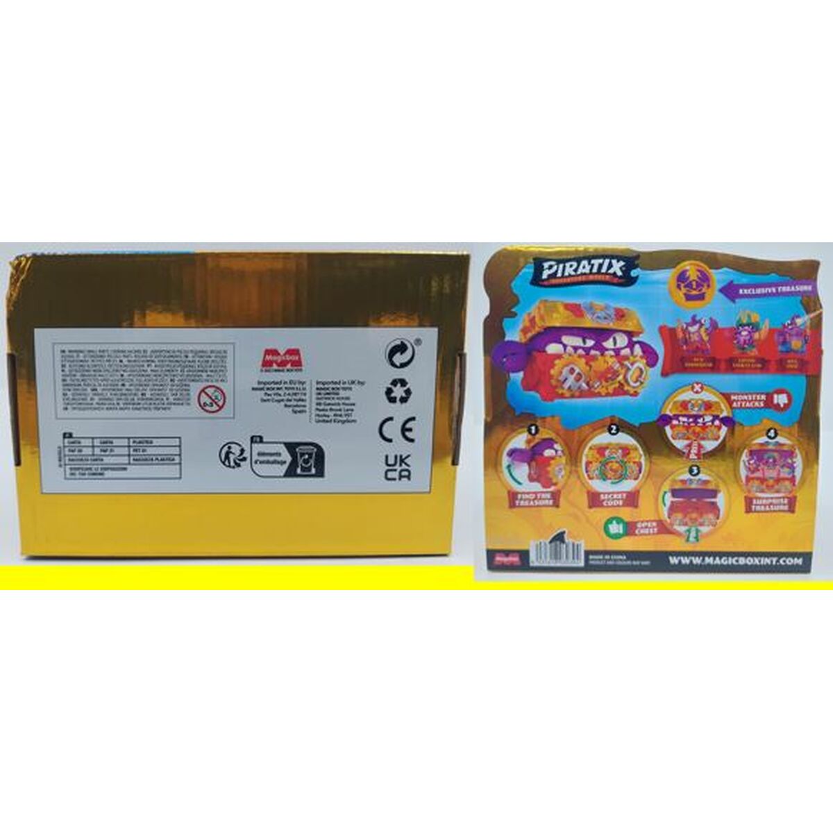 Playset Magicbox Piratix 16,8 x 17,3 x 11,9 cm Kista - 2