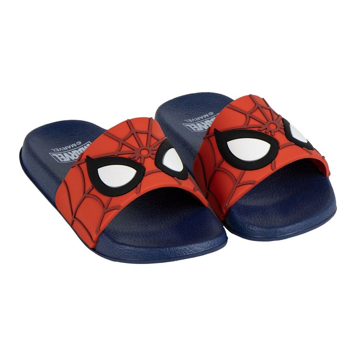 Strandtofflor för barn Spider-Man Mörkblå