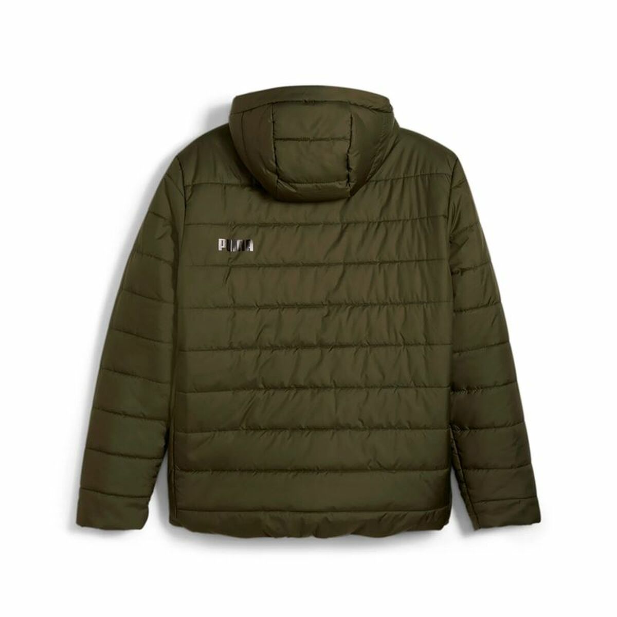 Träningsjacka Herr Puma Essentials Hooded Padded Mörkgrön - 2