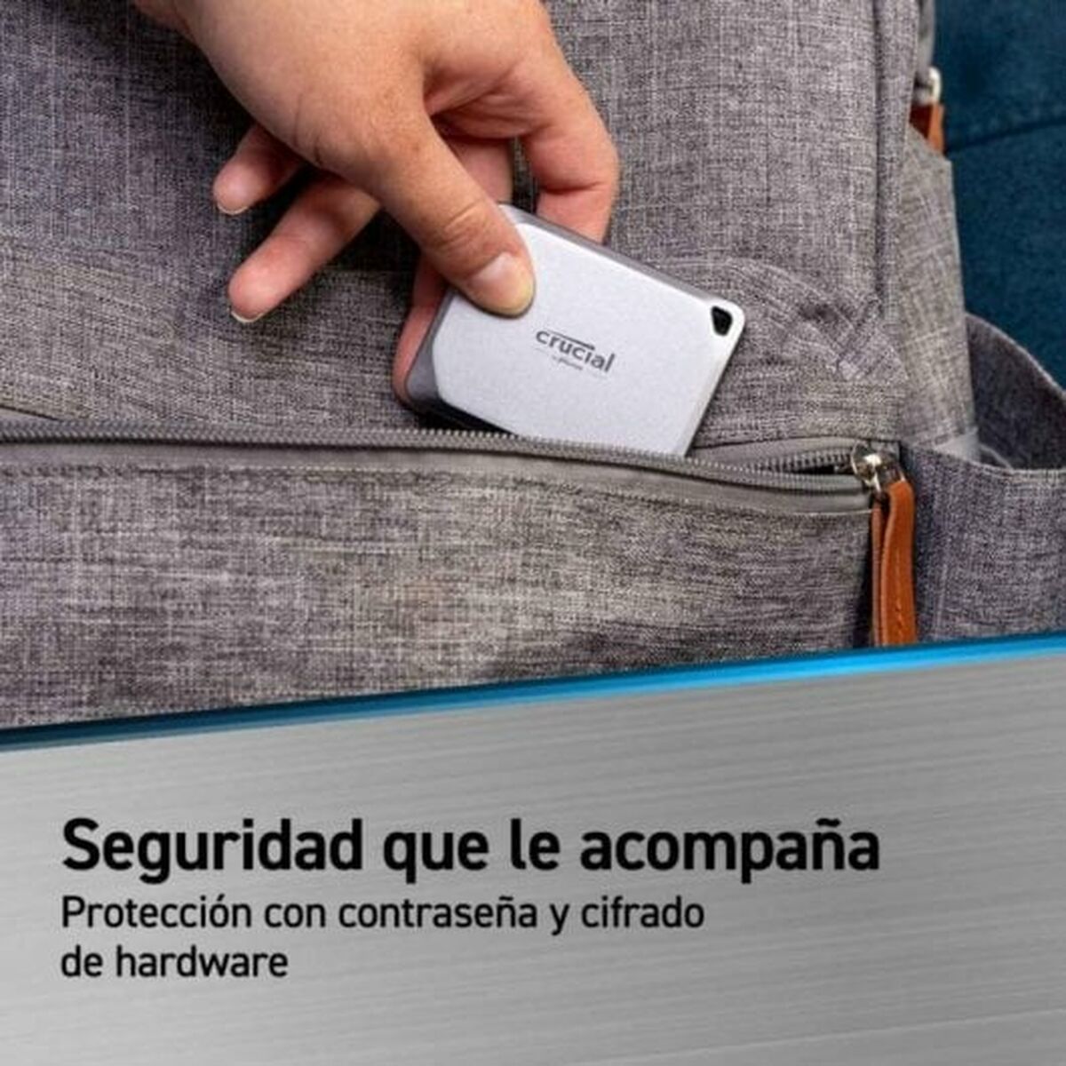 Extern Hårddisk Crucial Crucial X9 Pro 4 TB SSD - 5