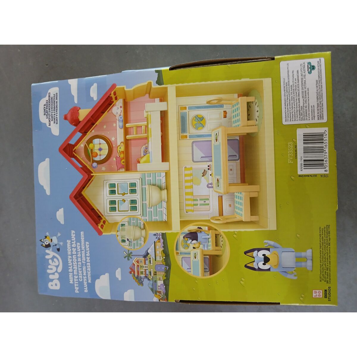 Playset Famosa Mini Bluey Home - 4