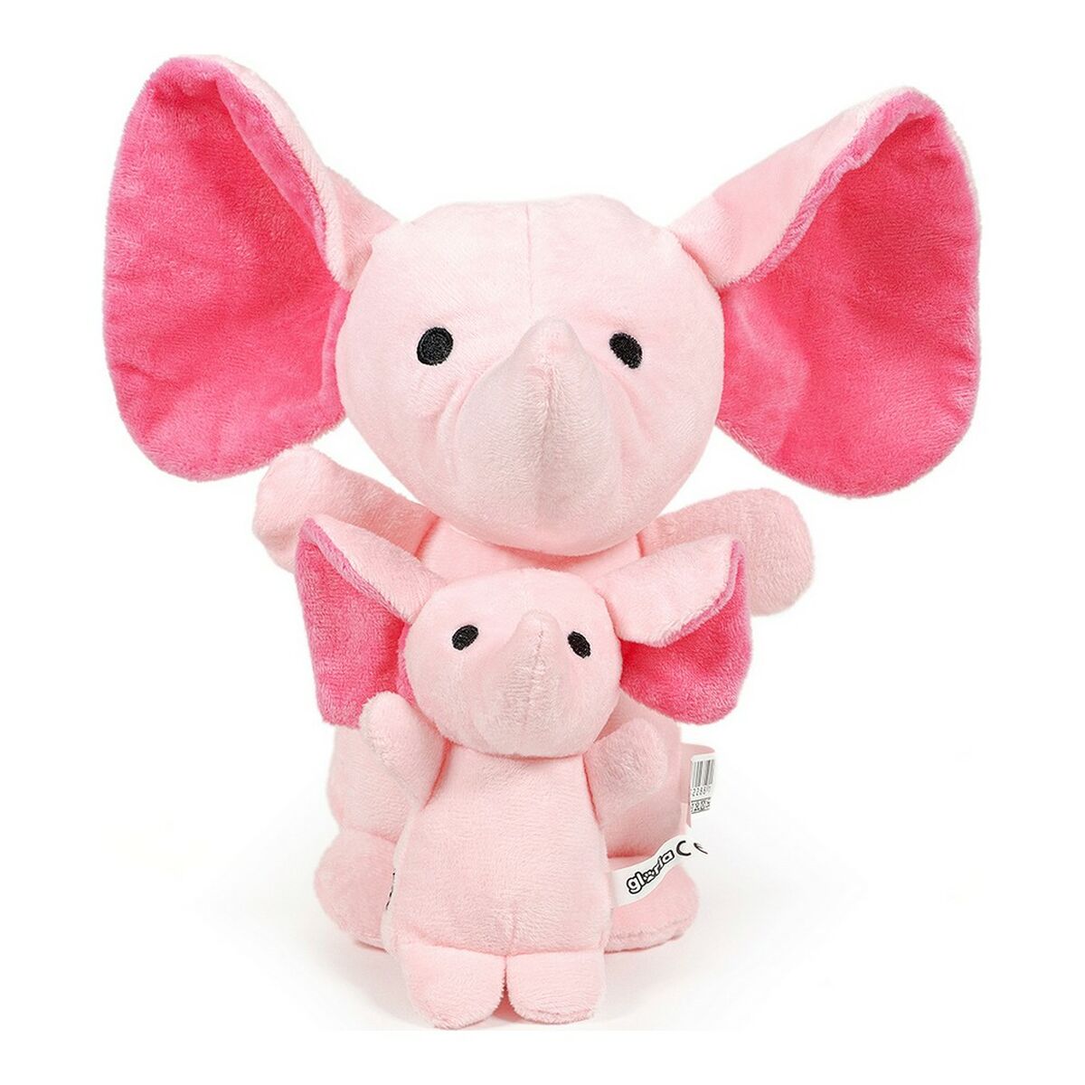 Mjuk leksak för hundar Gloria Hoa 20 cm Rosa Elefant - 5