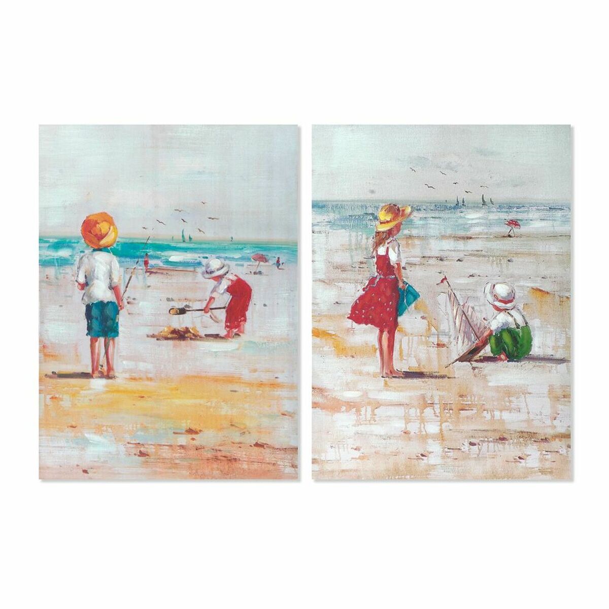 Kanvas DKD Home Decor Kanvas 50 x 2,5 x 70 cm