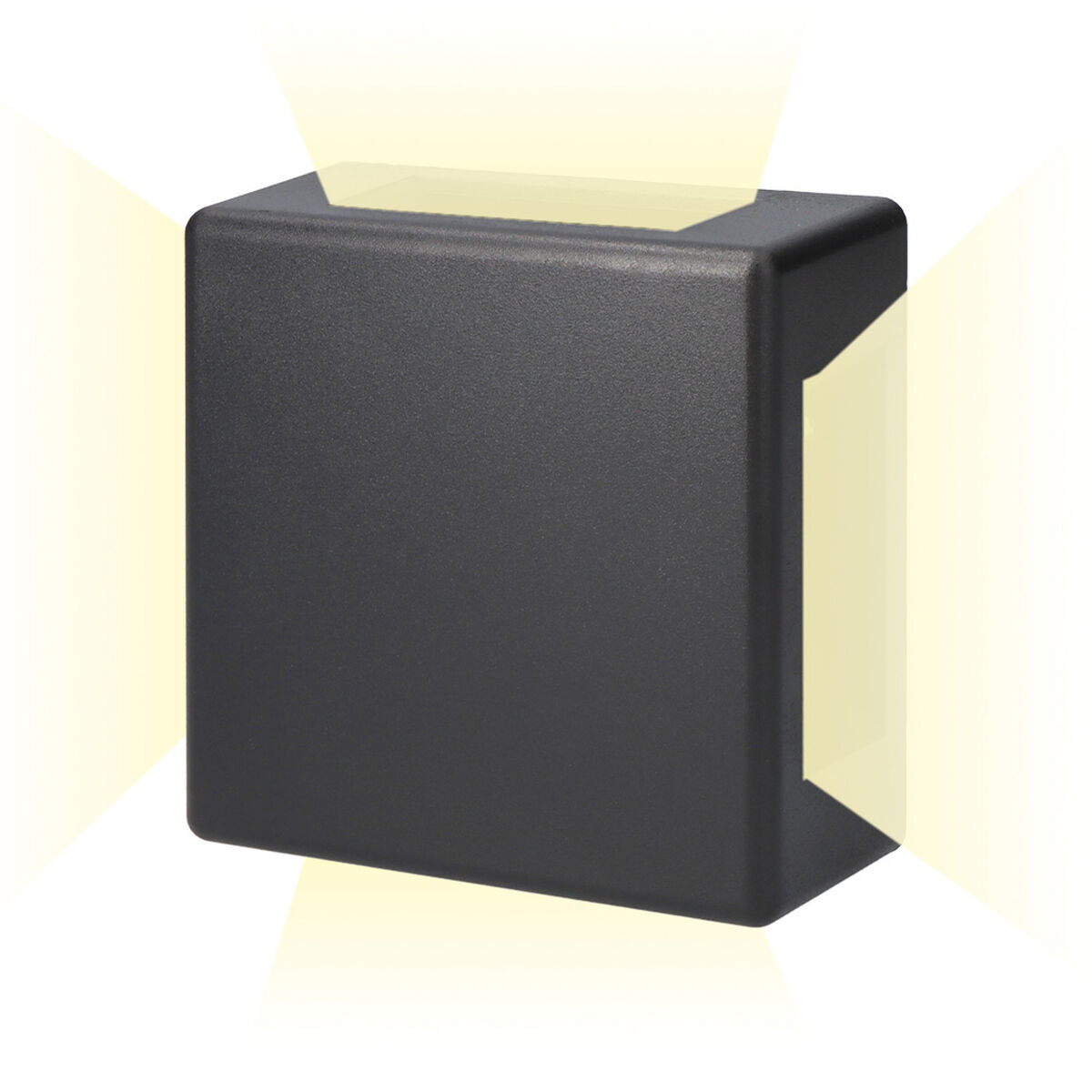 Vägglampa med LED EDM 32140 Plast A F 6 W (4000 K) - 3