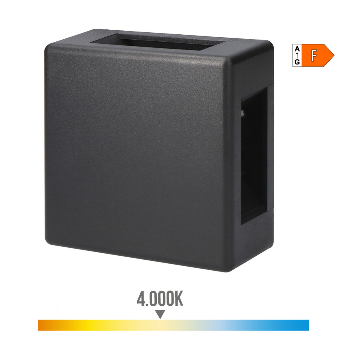 Vägglampa med LED EDM 32140 Plast A F 6 W (4000 K) - 4