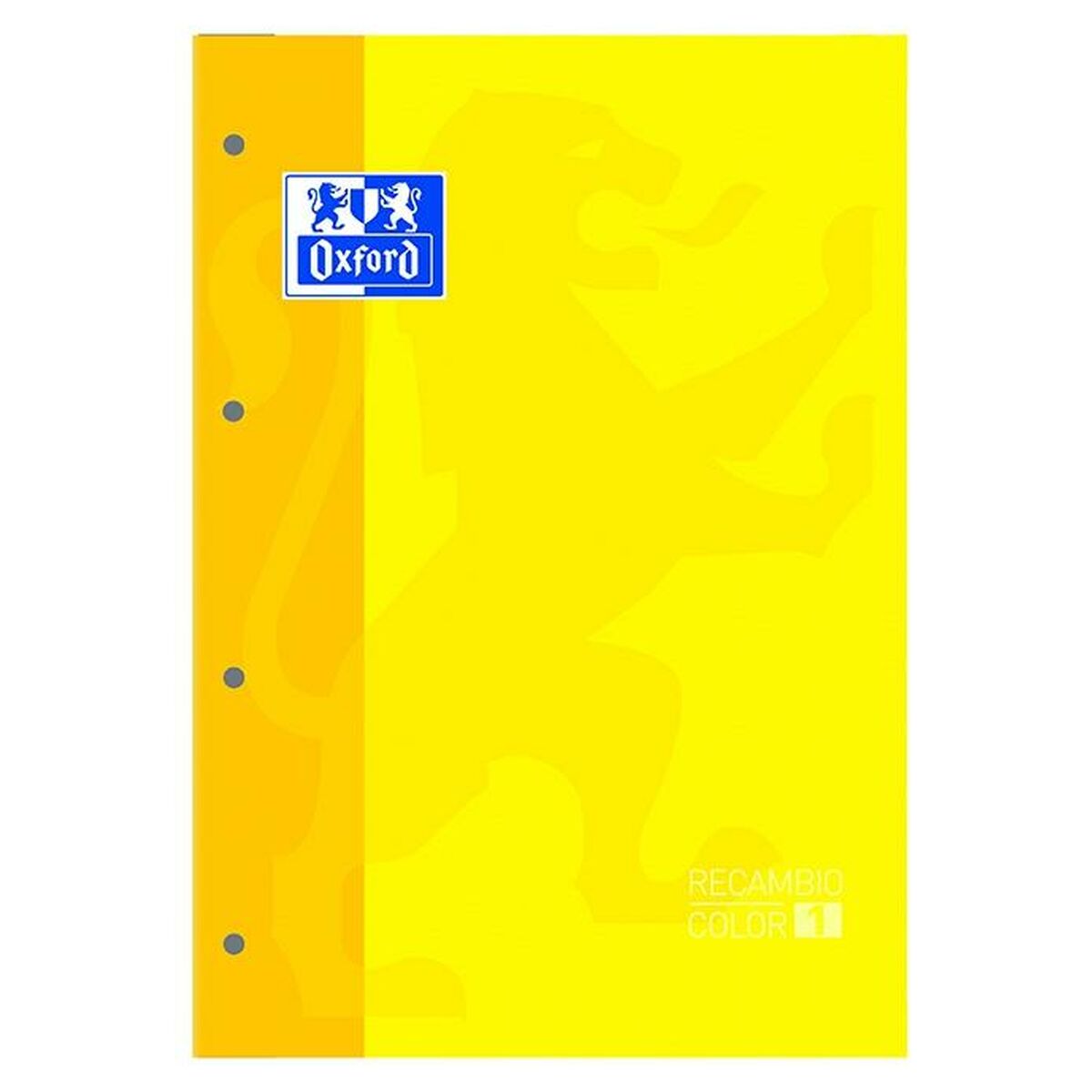 Reservdel Oxford Blad 80 Blad 5 antal A4 Gul 5 Delar - 2