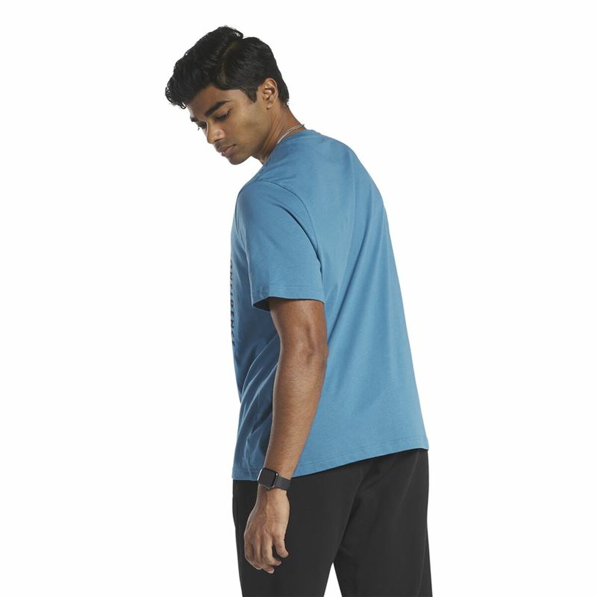 T-shirt med kortärm Herr Reebok GS Rec Center Blå - 4