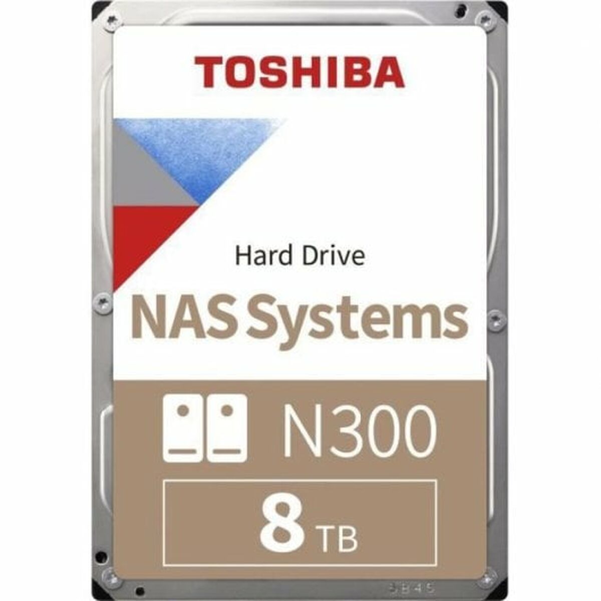 Hårddisk Toshiba Toshiba N300 NAS 8 TB 3,5"