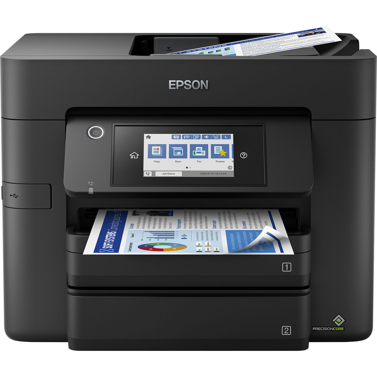 Multifunktionsskrivare Epson C11CJ05402 22 ppm WiFi Fax Svart