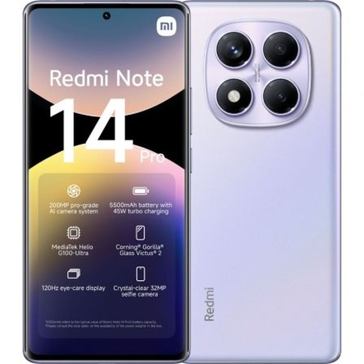 Smartphone Xiaomi MZB0IVXEU Octa Core 8 GB RAM 256 GB Violett 6,67"