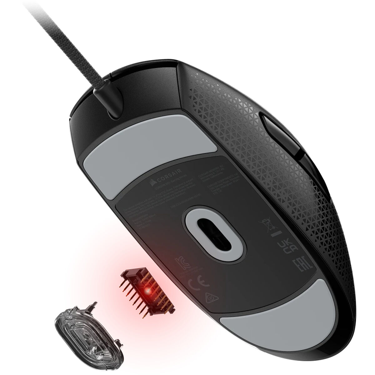 Mus Corsair M55 Svart 16000 dpi - 3