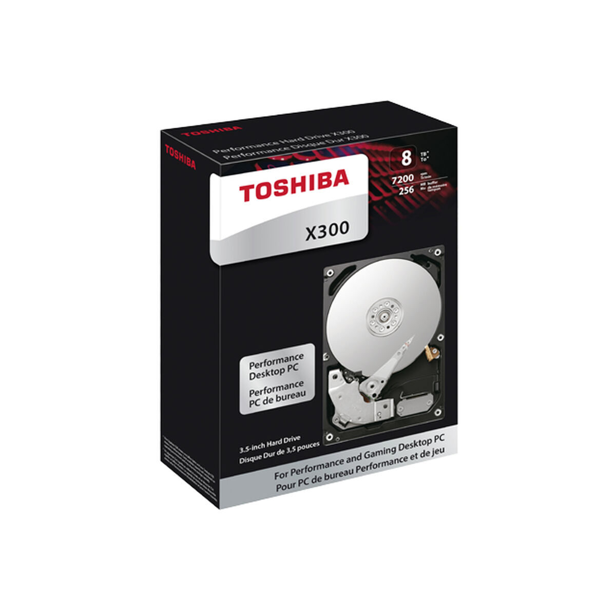 Hårddisk Toshiba HDWG11AUZSVA 10 TB - 5