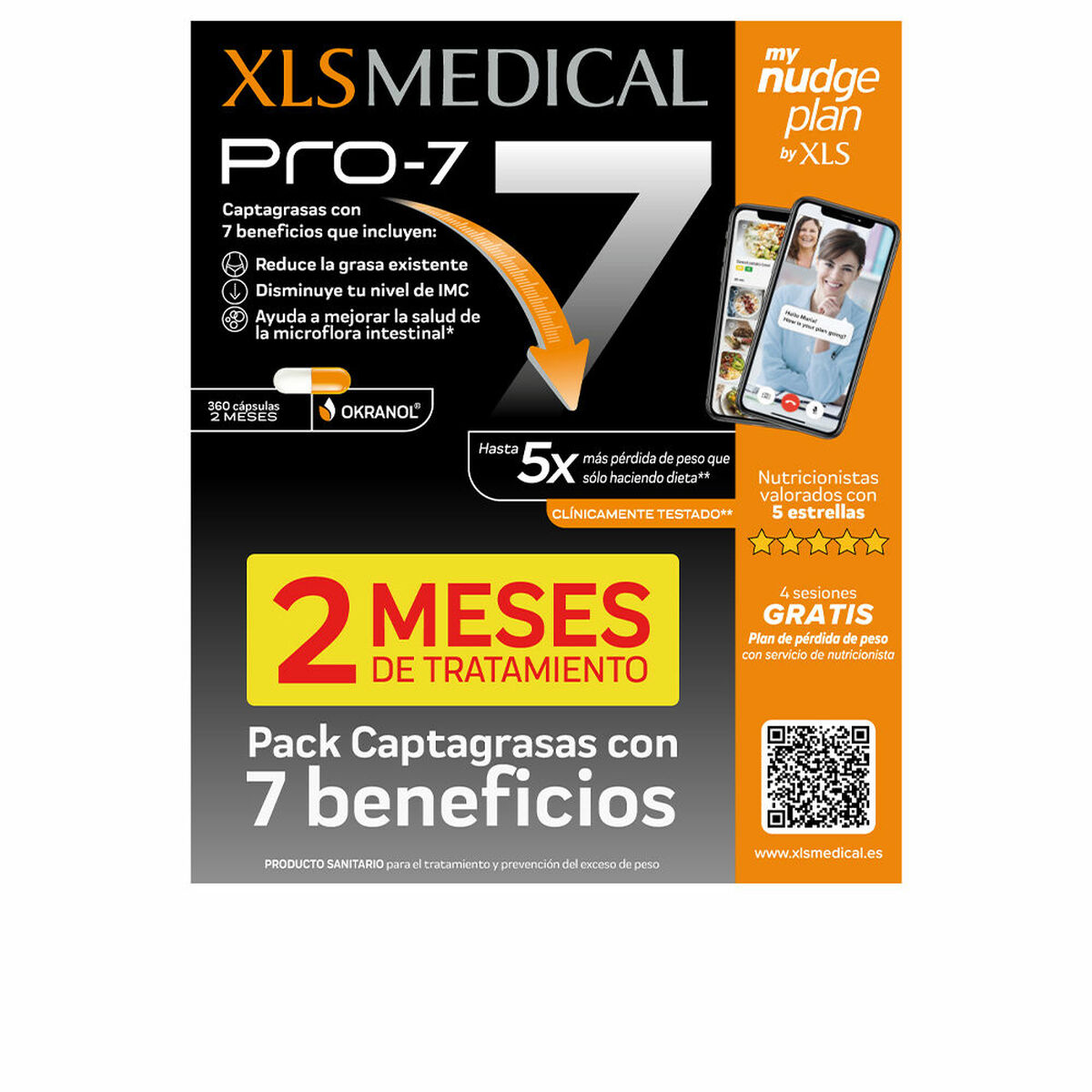 Fettförbrännande XLS Medical   Fettförbrännande 360 Antal - 2