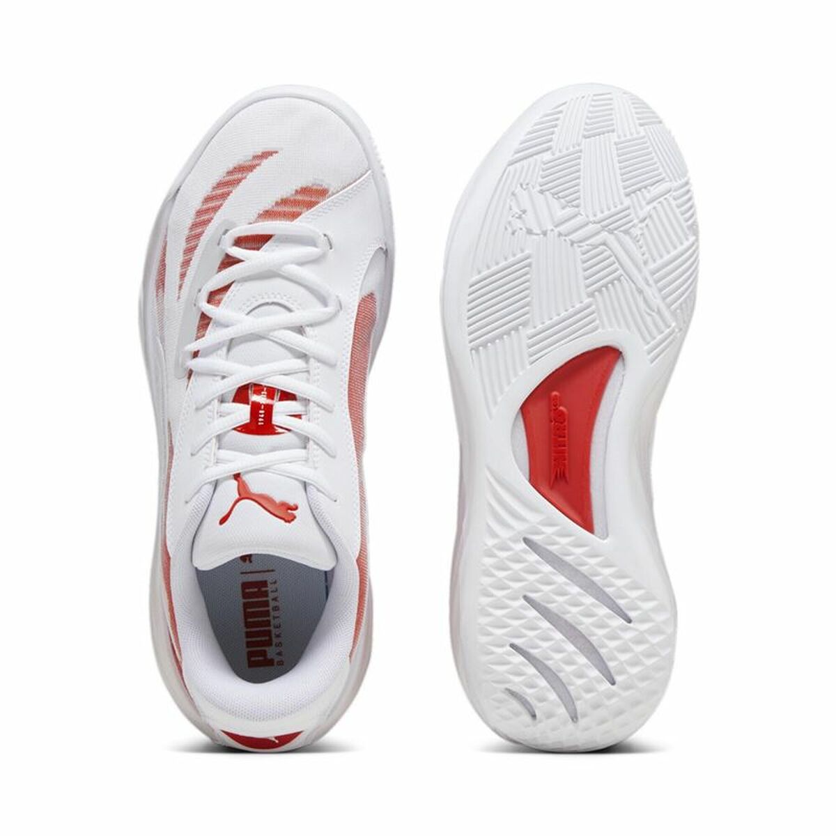 Basketskor, Vuxen Puma All-Pro Nitroam Vit - 4