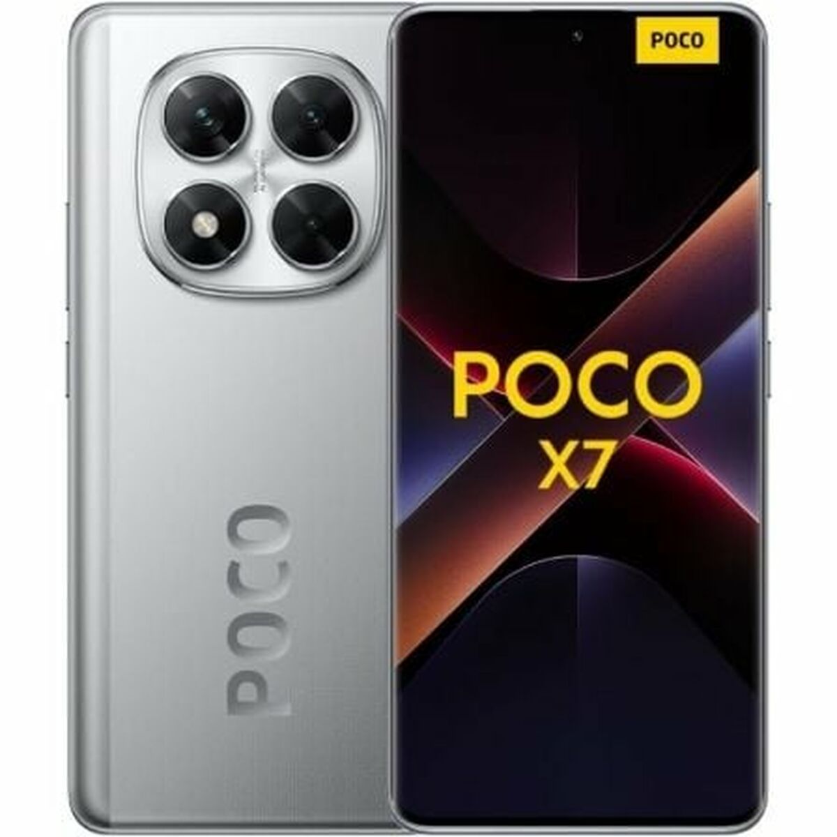 Smartphone Xiaomi POCO X7 5G 8-256 SV Octa Core 8 GB RAM 256 GB Silvrig 6,67"