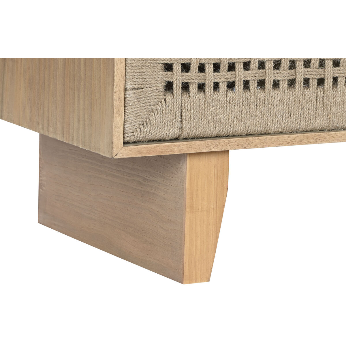 TV-möbler Home ESPRIT Beige Naturell Jute Furu 120 x 40 x 55 cm - 7